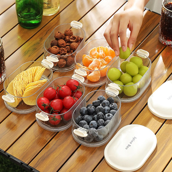 4 Layers Seasoning Spice Storage Box