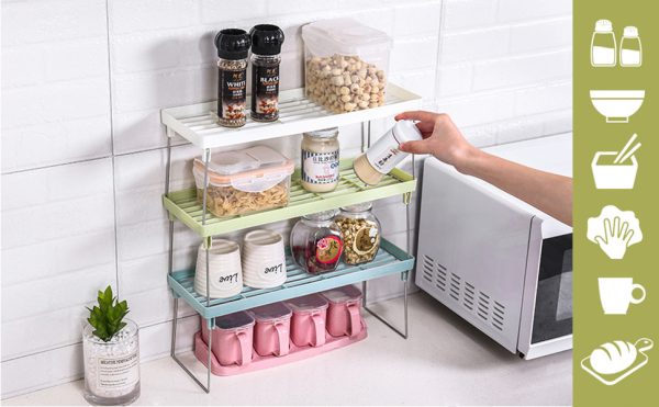 Stack- Up Shelf And Disposable Food Bag (100 Pieces)