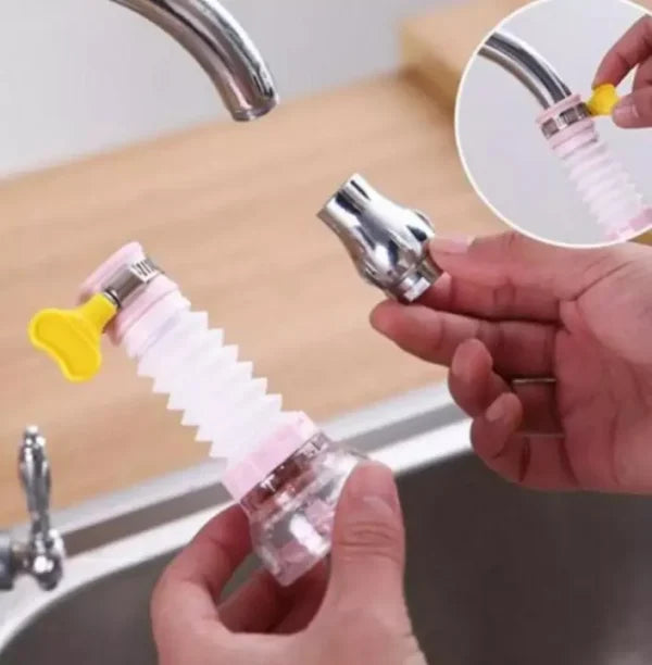 Kitchen Shower Splash Fan Faucet With Clip Water-saving Filter Tap Nozzle Extended Each