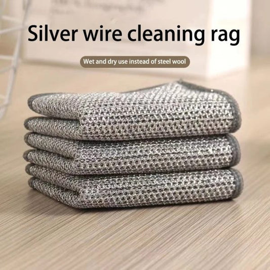 Pack Of 4 Multipurpose Wire Dish Cloths
